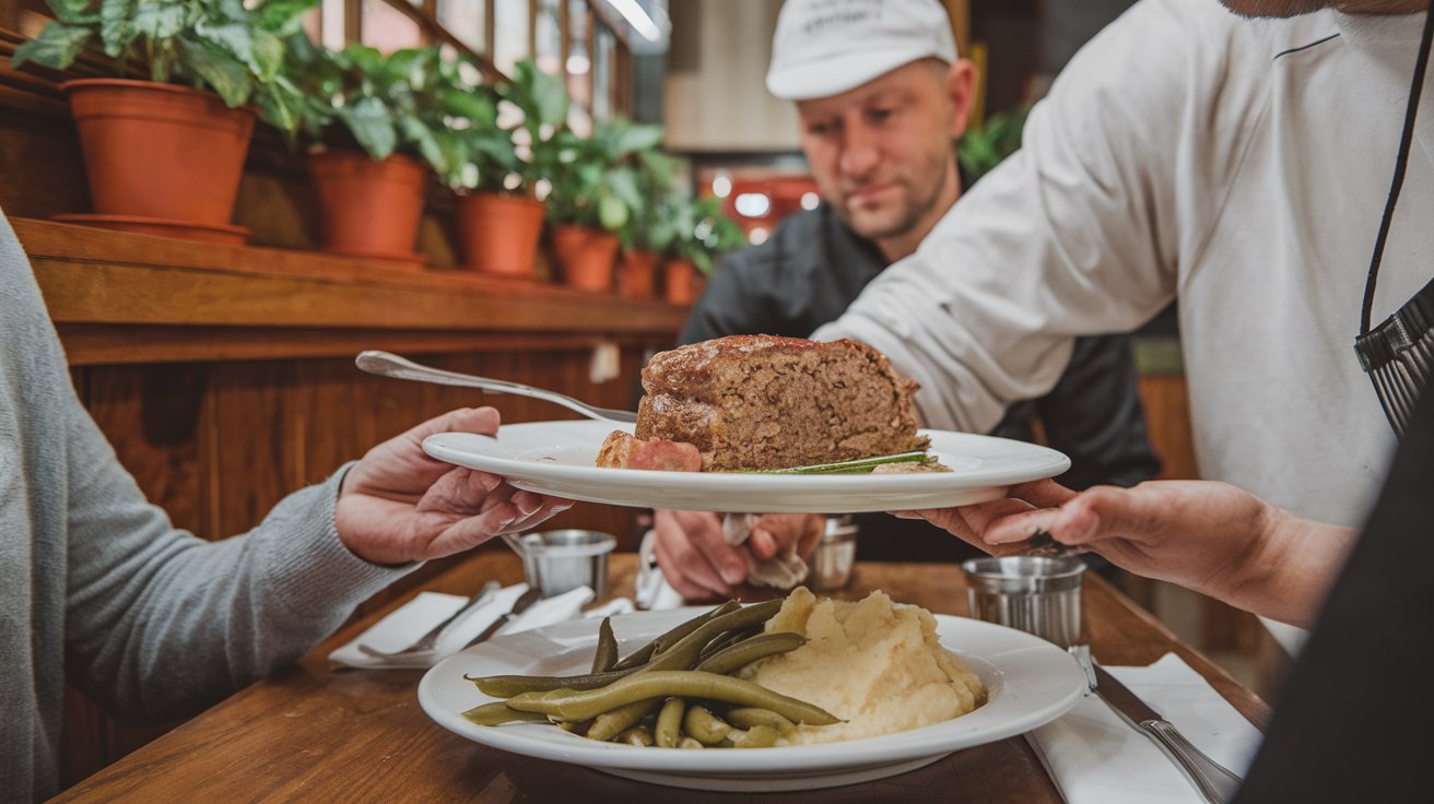 who serves meatloaf near me?