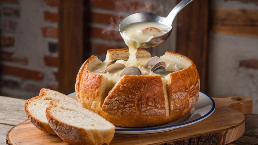 What country is known for clam chowder?