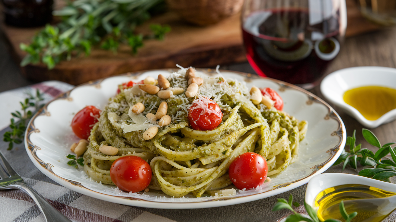 How to Elevate Pesto Pasta